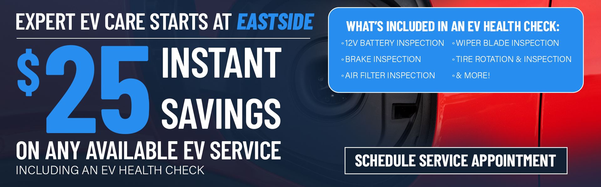 25 Instant EV Savings Eastside
